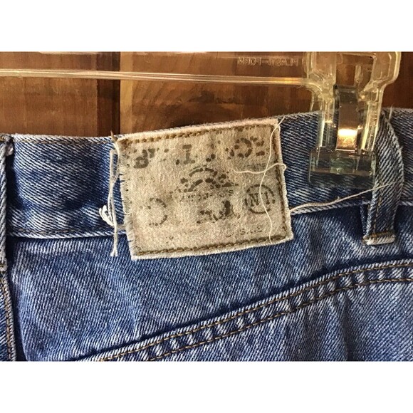 VINTAGE Bugle Boy 765 Jeans 32x32 Classic Denim Loose Faded Distressed - Picture 7 of 10